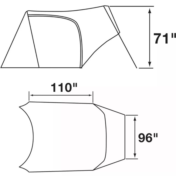 The North Face Wawona Front Porch Agave Green/Asphalt Grey NWT - Picture 9 of 11